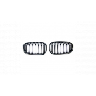BMW 3 F34 Doppelrippen-Grill Glänzend Schwarz