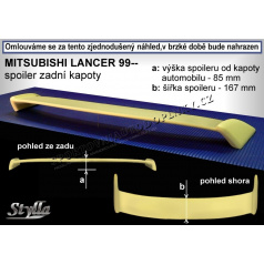 MITSUBISHI LANCER SEDAN (99-03) Heckspoiler. Hauben