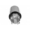 Endstück des Schalldämpfers 114mm Eingang 76mm Poliert
