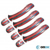 Edelstahl-Chrom-Omtec-Kurbelabdeckungen VW Touareg 2003-10 8-teiliges Set