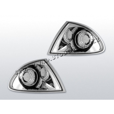BMW E46 98-01 VORDERE BLINKER CHROM - Limousine / Touring