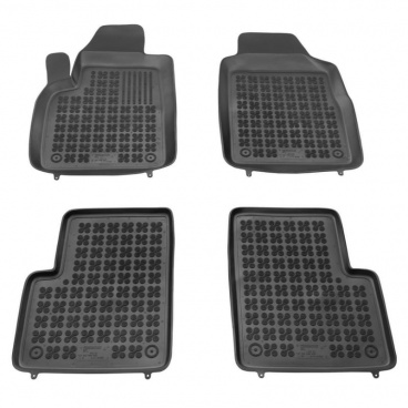 Gummimatten mit erhöhtem Rand Fiat 500, 2007-