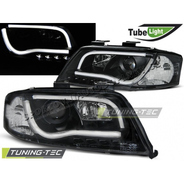 Audi A6 05.1997-05.2001 FRONT-KLARE LED-RÖHRENLICHTER SCHWARZ