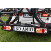 Fahrradträger für die Anhängerkupplung des Autos TBC-01/2