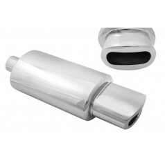 Endschalldämpfer 81x145mm Eingang 63,5mm