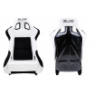 Sportstuhl SLIDE KS2 Premium Weiß & Schwarz Velours Carbon Glitter
