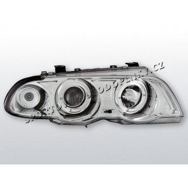 BMW E46 98–01 ANGEL EYES CHROME (LPBM38) – Limousine/Touring BMW E46 98–01 ANGEL EYES CHROME (LPBM38) – Limousine/Touring