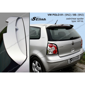 VW Polo 9N3 3D/5D 2005+ Heckspoiler (EU-Homologation)