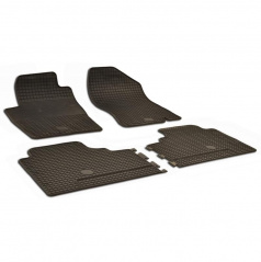 Gummiteppiche-Gummi-Automatten, Nissan NAVARA 2007+; Nissan PATHFINDER 2007+