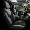 OTOM RUBY 1202 GRAU/SCHWARZ 3-REISSVERSCHLUSS Autositzbezug-Set