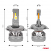 LED-Hauptscheinwerferlampen H4/H19 HP Serie Full Canbus AMiO-03673
