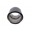 Endrohr 89mm Eingang 70mm Carbon Gloss
