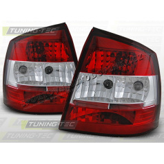OPEL ASTRA G 1997-04 HECKLEUCHTEN ROT WEISS