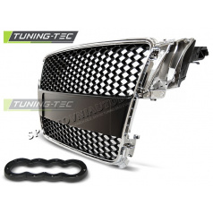 Audi A5 2007-06.2011 verchromter RS-Style-Kühlergrill (GRAU11)