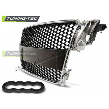 Audi A5 2007-06.2011 verchromter RS-Style-Kühlergrill (GRAU11) Audi A5 2007-06.2011 verchromter RS-Style-Kühlergrill (GRAU11)