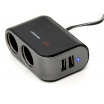 Splitter - Adapter 12/24V + 2x USB 2100mA