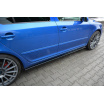 Diffusoren unter den Seitenschwellern für Škoda Octavia RS Facelift Mk2 Facelift, Maxton Design (ABS-Kunststoff ohne Oberflächenbehandlung)