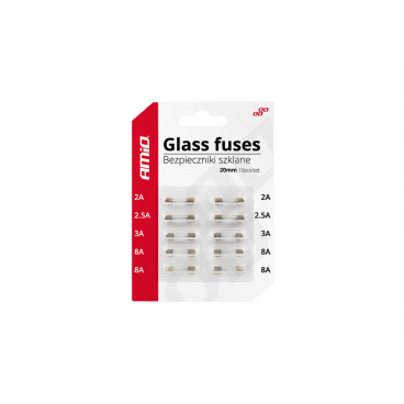 Glasrohrsicherungen Mini (20mm) 10 Stk.