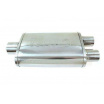 Mittelschalldämpfer 57mm TurboWorks LT 409SS 355mm