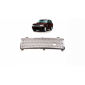 Grill Land Rover Range Rover III L322 Chrom & Silber