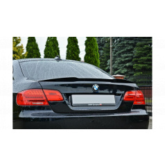 Spoiler BMW 3 E92 Hinten Glänzend Schwarz