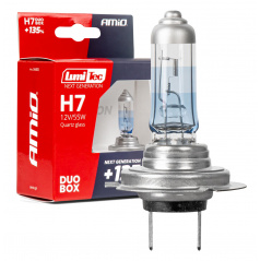 Halogenlampen H7 12V 55W LumiTec NEXT GENERATION +135% DUO