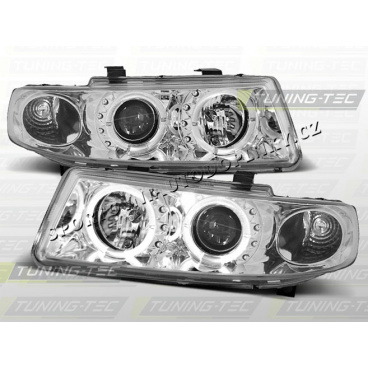 SEAT LEON/TOLEDO 1999–04 KLARE VORDERE LICHTER ANGEL EYES CHROM SEAT LEON/TOLEDO 1999–04 KLARE VORDERE LICHTER ANGEL EYES CHROM