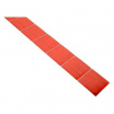 Selbstklebendes Reflexband geteilt 1m x 5cm gelb, weiß, rot
