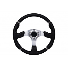 Lenkrad Pro 350mm Offset:0mm Leder Schwarz