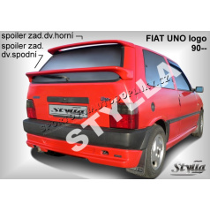 FIAT UNO LOGO (90-95) Heckspoiler. untere Tür (EU-Homologation)