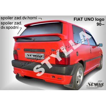 FIAT UNO LOGO (90-95) Heckspoiler. untere Tür (EU-Homologation)