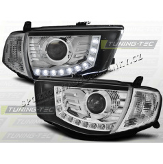 MITSUBISHI L200 2006- FRONT KLARES TAGESLICHT LED CHROM