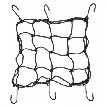 Flexibles Befestigungsnetz mit Haken 30x30cm Flexibles Befestigungsnetz mit Haken 30x30cm
