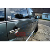 Citroen C-Crosser Edelstahl-Chrom-OMTEC-Kurbelabdeckungen