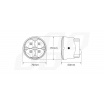Tagfahrlicht DRL 510HP 70 mm 2x4 SMD LED