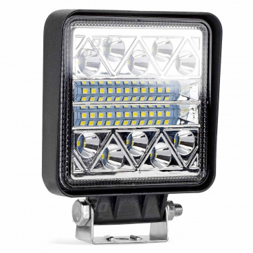 Quadratische Arbeitsleuchte 26 LEDs 110x110 mm 12-24 V