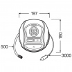 Kompressor Osram TIRE 200 digital 12V