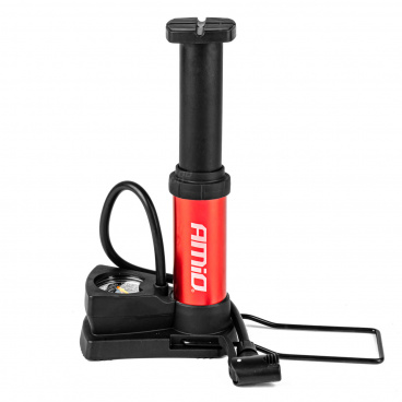 Metall-Fußpumpe mit Manometer MINI PU03