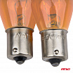 Halogenlampen PY21W BA15S 12V ORANGE 2 Stk. Blister