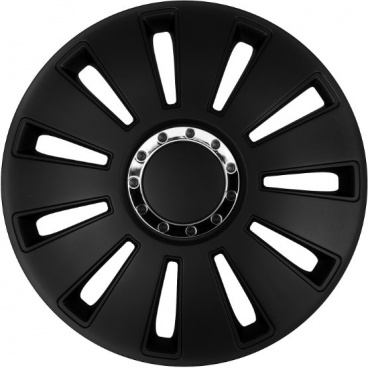 Radkappen SILVERSTONE BLACK 13-16" (4er-Set)