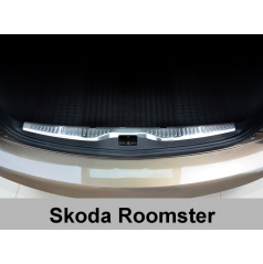 Edelstahlabdeckung – Schutz des inneren Gepäckraums Škoda Roomster 2006-16