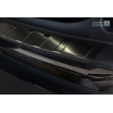 Edelstahlabdeckung - schwarzer Schwellenschutz für die hintere Stoßstange Peugeot 3008 II 2016-17