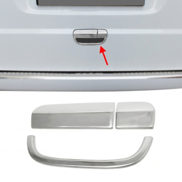 Edelstahl-Hintertürgriffabdeckung Mercedes Benz Vito W639 2003-14, Viano W639 2003-10 Edelstahl-Hintertürgriffabdeckung Mercedes Benz Vito W639 2003-14, Viano W639 2003-10