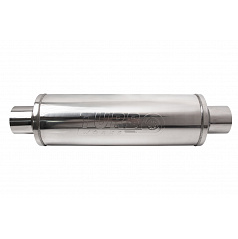 Mittelschalldämpfer 76mm TurboWorks RS 304SS 450mm