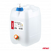 Kanister Kunststoff-Wassertank blau mit Hahn und Seifenspender 20 l