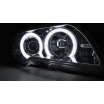 BMW E46 04.2003–06 Coupé, Cabrio, vorne, klares Angel Eyes CCFL-Chrom