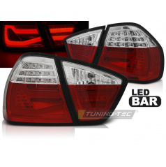BMW E90 03.05-08.08 Rückleuchten rot weiß LED BAR