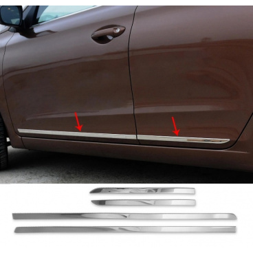 Edelstahl-Türverkleidungen Hyundai i20 2014-2021 (können auch oben angegeben werden) Edelstahl-Türverkleidungen Hyundai i20 2014-2021 (können auch oben angegeben werden)