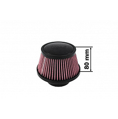 Kegel-Luftfilter TurboWorks H:80mm OTW:60-77mm Lila