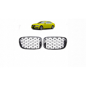 BMW 7 G11 G12 Grill Glänzend Schwarz